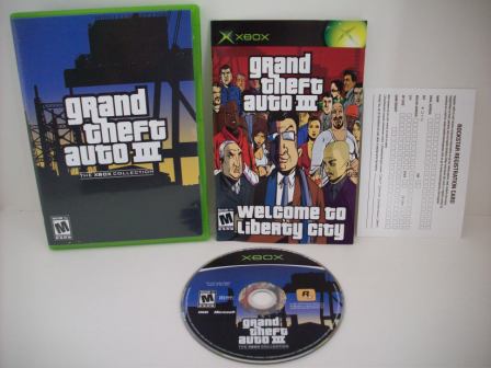Grand Theft Auto III - Xbox Game